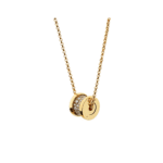 Zeistia x  B.zero1 necklace,925 Silver,18k Gold Plated, Spiral pavé zircon - Image 10