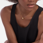 Zeistia x  B.zero1 necklace,925 Silver,18k Gold Plated, Spiral pavé zircon - Image 12