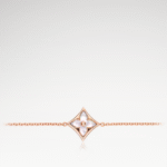 Color Blossom Star Bracelet, Plated With 18k Rose Gold, White Mother-of-Pearl