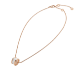 Zeistia x  B.zero1 necklace,925 Silver,18k Gold Plated, white ceramic pendant - Image 2