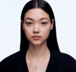 Color Blossom Sun Pendant Necklace, Plated With 18k Rose Gold, White Mother-Of-Pearl - Image 3