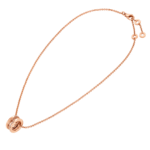 Zeistia x  B.zero1 necklace,925 Silver,18k Gold Plated, Pendant edge set with zircons - Image 15