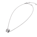 Zeistia x  B.zero1 necklace,925 Silver,18k Gold Plated, Spiral pavé zircon - Image 8